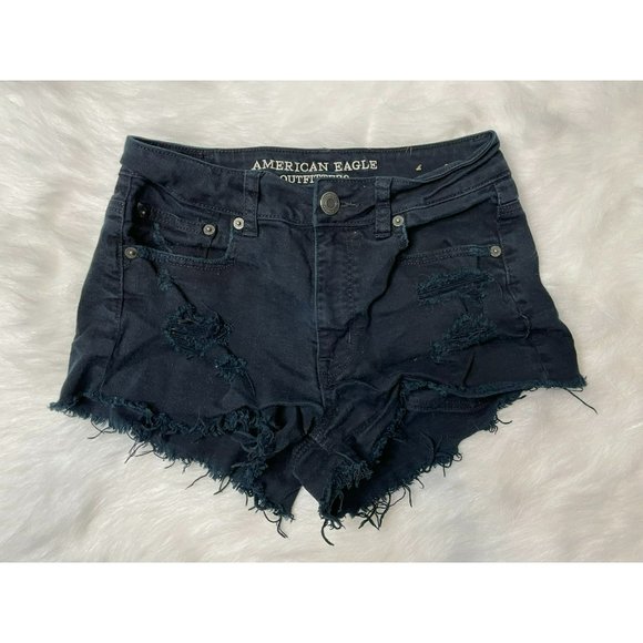 American Eagle Outfitters Pants - American Eagle Outfitters Stretch Hi-Rise Festival Denim Shorts